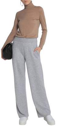 Calvin Klein Collection Marled Knitted Cashmere Wide-Leg Pants