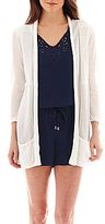 Thumbnail for your product : JCPenney a.n.a Long-Sleeve Open-Front Cardigan