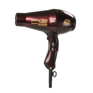 Parlux 3200 Ceramic And Ionic Chocolate Hair Dryer Cherry