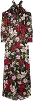 Thumbnail for your product : Erdem Anora Cold-shoulder Floral-print Silk-satin Gown