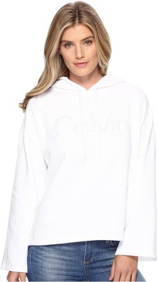 Calvin Klein Jeans Cropped Logo Hoodie