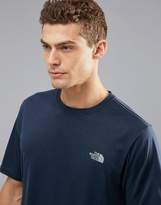 Thumbnail for your product : The North Face Mountain Athletics Reaxion Amp Running T-Shirt In Navy Marl