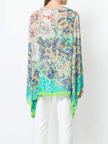 Thumbnail for your product : Etro mixed print long-line blouse