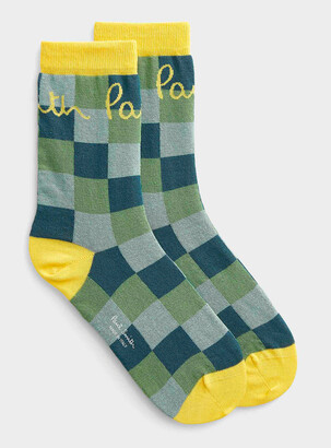 Paul Smith Colourful check sock