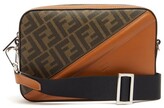 Thumbnail for your product : Fendi Ff-print Coated-canvas And Leather Cross-body Bag - Brown Multi