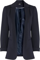 Thumbnail for your product : Wallis Navy Ribbed Jacket