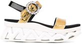 Marc By Marc Jacobs sandales Ninja Strass