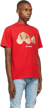 Palm Angels Red Bear T-Shirt