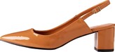 Thumbnail for your product : Find. Block Heel Point Toe Sling Back Braun Caramel) 8 UK
