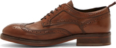 Thumbnail for your product : Hudson H by Brown Leather Deacon Shortwing Brogues