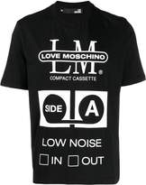 Thumbnail for your product : Love Moschino cassette print T-shirt