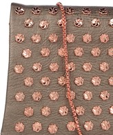 Thumbnail for your product : 7 Chi 7CHI Floral Studded Clutch