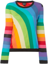 Just Cavalli rainbow intarsia jumper 