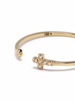 Thumbnail for your product : Feidt Paris 18kt yellow gold In The Moon For Love diamond cross ring