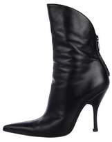 Thumbnail for your product : Sergio Rossi Leather Ankle Boots