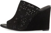 Thumbnail for your product : Joie Anita Laser-Cut Wedge Mule, Black