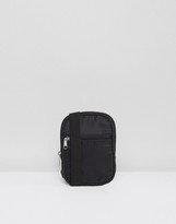 Thumbnail for your product : ASOS Flight Bag In Black Satin Look