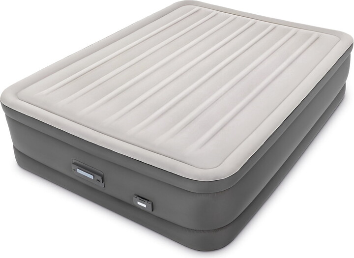 Intex PremAire Dream Support Fiber Tech Air Mattress with Built-In Pump, Queen