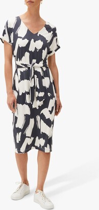 Phase Eight Dotterel Abstract Print Dress