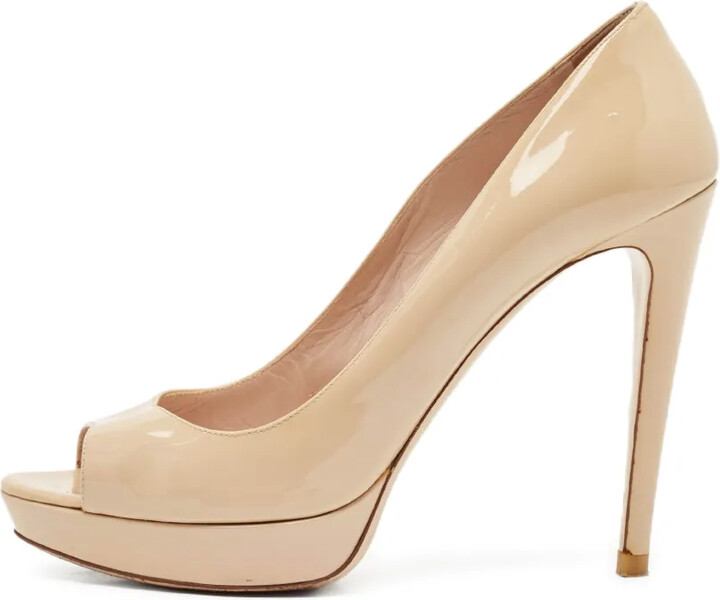 Miu Miu Pre-Owned Patent Pumps