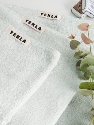Tekla Organic-cotton Bath Sheet - Light Grey