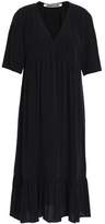 Thumbnail for your product : McQ Gathered Silk Crepe De Chine Dress
