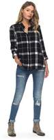 Thumbnail for your product : Roxy Heavy Feelings Plaid Cotton Shirt