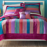 Thumbnail for your product : JCPenney Seventeen Dazzle Me Striped Quilt