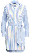 Thumbnail for your product : Ralph Lauren Ralph Lauren Striped Cotton Shirtdress