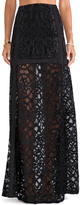 Thumbnail for your product : Alexis Krefeld Lace Maxi Skirt