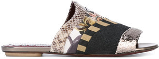 Antonio Marras patchwork sandals