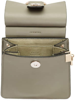 Chloé Grey Mini Faye Bracelet Bag