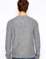 Thumbnail for your product : ASOS Grandad Neck Sweater