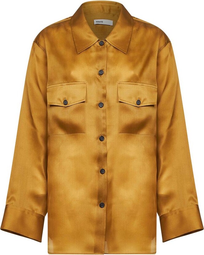 KHAITE Matteo Long Sleeved Blouse