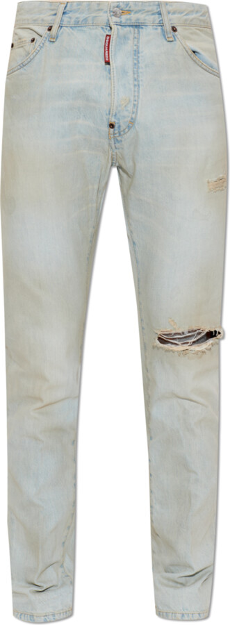 DSQUARED2 'Teddy' Jeans  Light - Blue