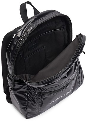 Saint Laurent Faux Leather Backpacks