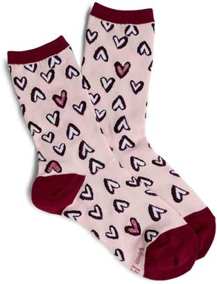 Vera Bradley Hearts Socks
