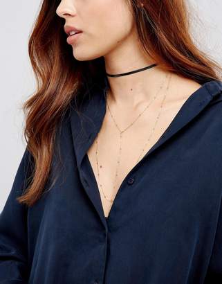 Pieces Multi Layer Choker Necklace