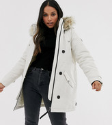 Thumbnail for your product : Vero Moda Petite faux fur hooded parka