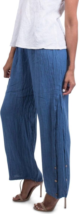 GIGI MODA Sundaze Wide Leg Pants In Blue
