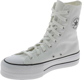 Converse Chuck Taylor All Star Platform HIGH TOP White Women's Sports Shoes  170051C - ShopStyle