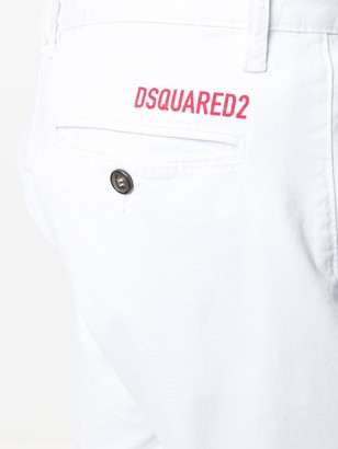 DSQUARED2 Cropped Ankle Jeans