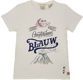 Thumbnail for your product : Scotch Shrunk BLAUW" COTTON JERSEY T-SHIRT