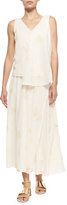 Thumbnail for your product : Band Of Outsiders Printed Maxi Wrap Skirt