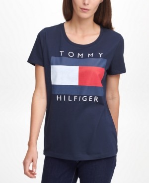 Tommy Hilfiger Cotton Logo T-Shirt - ShopStyle