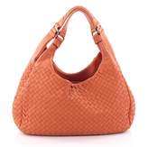 Orange Leather Handbag 