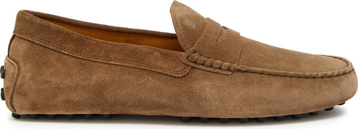 Tod's Tods Mocassino Suede Loafers