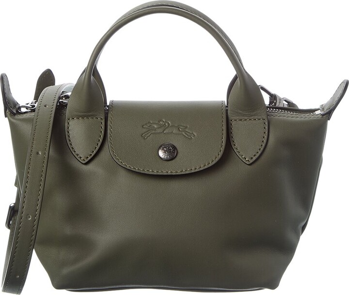 Longchamp Le Pliage Xtra Leather Mini Satchel