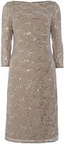 Thumbnail for your product : Eliza J Long sleeve sequin lace dress