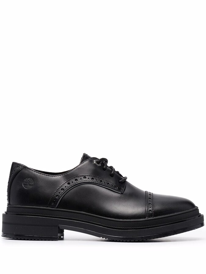 Black Brogue Boots | Shop the world's largest collection of fashion |  ShopStyle